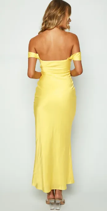 Rosalia -  Elegante Off-Shoulder Jurk